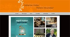 Desktop Screenshot of godier-peintre-decorateur.fr